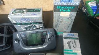 Lote Sega Game Gear con accesorios