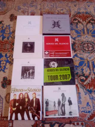Héroes del Silencio Colección CDs y DVDs