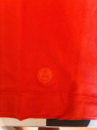 Polo Massimo Dutti Naranja Talla M