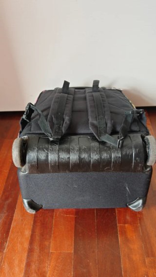 Zaino Trolley Seven 2 in 1 ragazza, 2 ruote