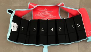 Chaleco flotador aprendizaje btbox fresas 2-3 años