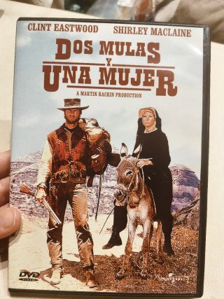 DVD "Dos Mulas y Una Mujer" (Western)