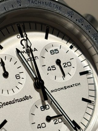 Omega x Swatch Moonwatch Blanco 42mm – Mod Metal