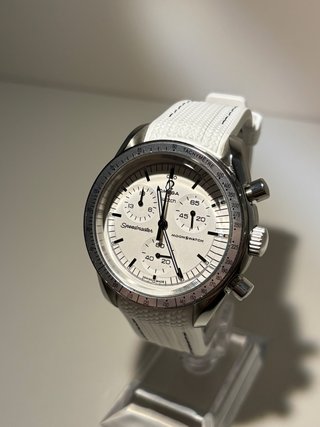 Omega x Swatch Moonwatch Blanco 42mm – Mod Metal