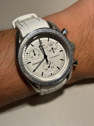 Omega x Swatch Moonwatch Blanco 42mm – Mod Metal