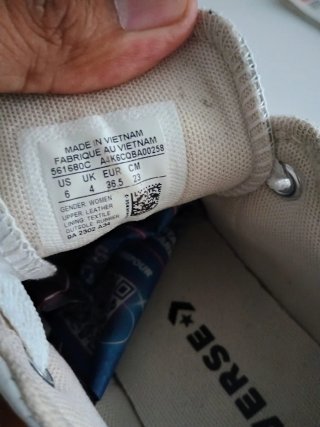 Converse Blancas Talla 38