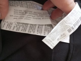 Falda pantalón efecto piel negra