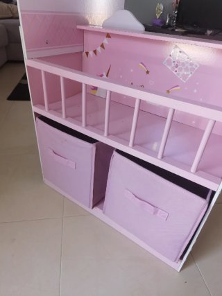 Casa de muñecas grande 2 en 1