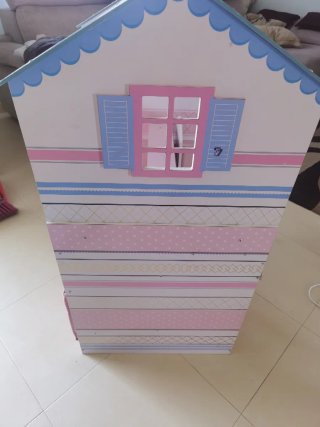 Casa de muñecas grande 2 en 1