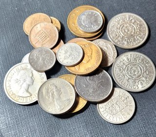 Monedas Reino Unido Isabel II