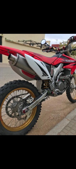 Honda CRF 450X Enduro/Motocross Roja