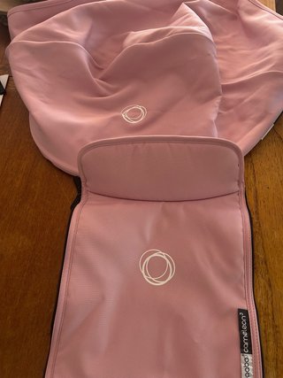 Capota y cubrepies Bugaboo Camaleon Rosa