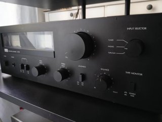 Sansui A-40 Amplificador Integrado Negro