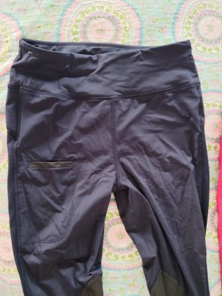 Pantalones Hípica Verano Mujer rojo y azul