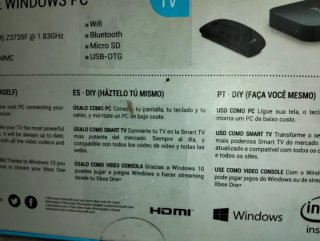 Mini PC SPC Smartee Windows 10 2/32GB