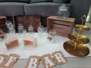 Lote Decoración Candy Bar y Eventos