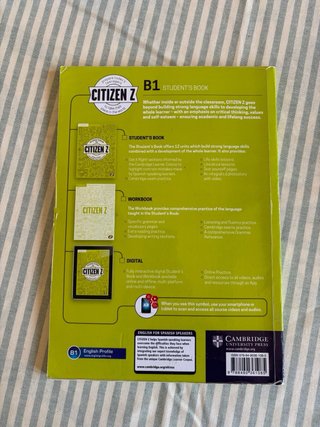 Libros Inglés B1 Citizen Z Cambridge