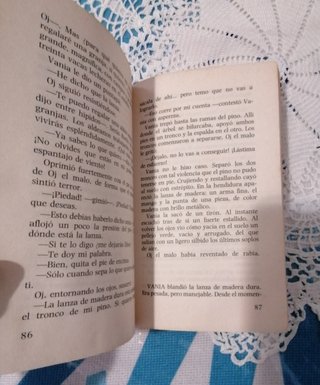 Dos libros - Barco de vapor. A partir de 9 años.