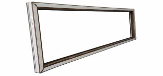 Fijos PVC Madera 3,05m
