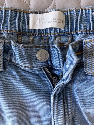 Pantalones cortos niño grises y vaqueros
