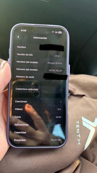 iPhone 16 Pro dorado - Excelente Estado