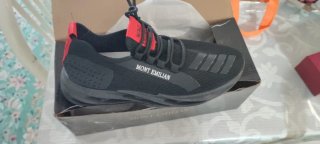 Scarpe Mont Emilian Unisex Nero e Rosso