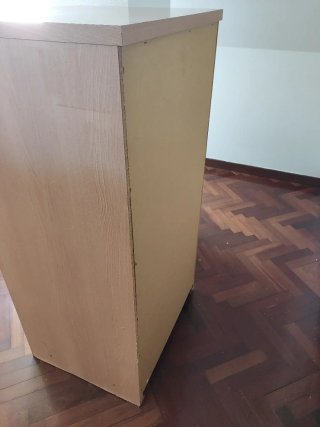 Cómoda de madera 6 cajones