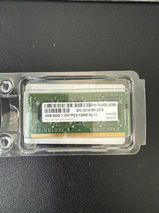 Memoria RAM Apacer 2GB PC3-12800 CL11