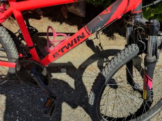 Bicicleta Rockrider 500 niño 8-10 años
