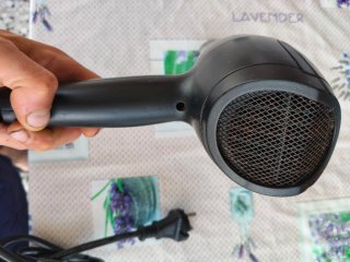 Secador de pelo Kuken negro
