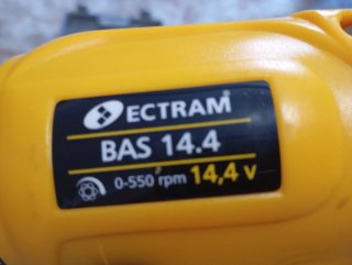Taladro atornillador Ectram BAS 14.4