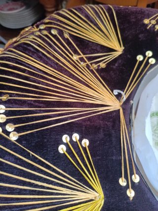 Sombrero Mexicano Bordado Dorado