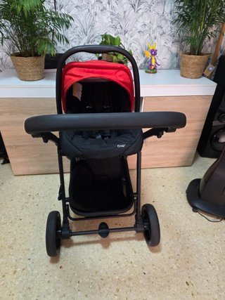 Carroasalvo Two Rojo + Silla Coche