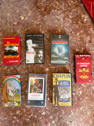 Lote Películas VHS: Philadelphia, Quinteto, Blade