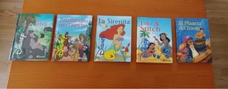 Lote 5 libros clásicos Disney – Editorial Gaviota