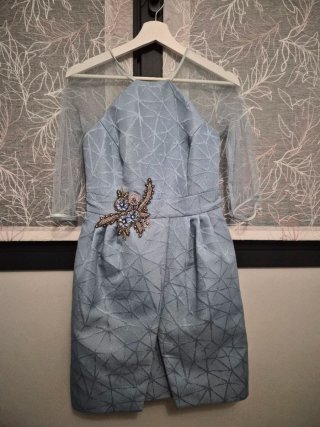 Vestido cóctel Silvia Navarro Talla 38