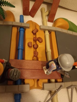 Playmobil Set Canalización Obras Ref. 3126