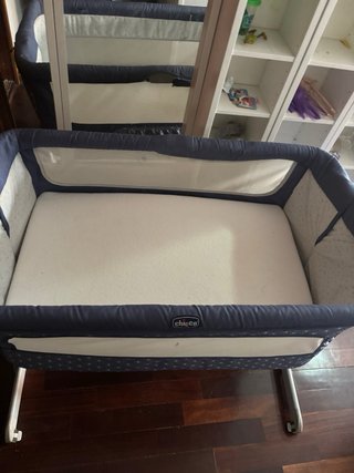 Bañera Bebé Plegable + Cuna con colchon