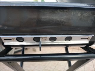Barbecue con ruote