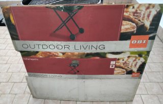 Barbecue con ruote