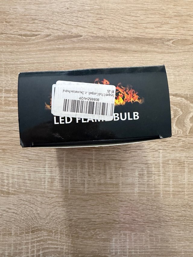 Lote 50 ud Bombilla LED Llama 3W E27 Efecto llama