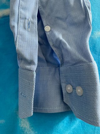 Camicia Uomo F.B. Filippo Tg. 40 Celeste
