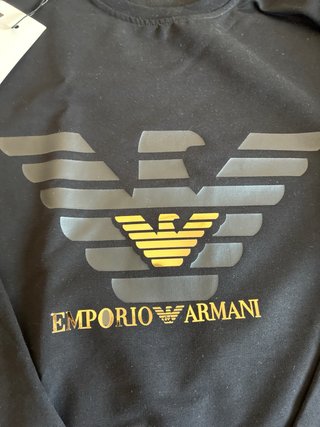 Sudadera Emporio Armani Negra