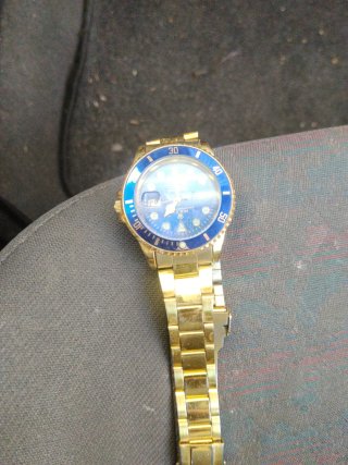 Reloj Rolex Submariner Oro Azul
