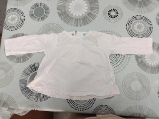 Blusa bebé manga larga