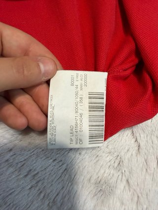 Polo Burberry Mujer Rojo