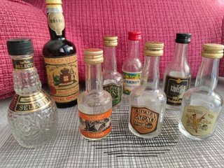 Bottiglie in Miniatura da Collezione