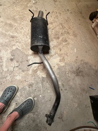 Silencioso trasero OMP para Renault Megane Coupe