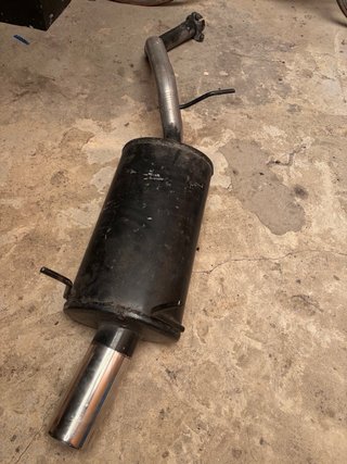 Silencioso trasero OMP para Renault Megane Coupe