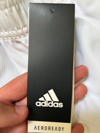 Calzonas Adidas Blancas y Azules